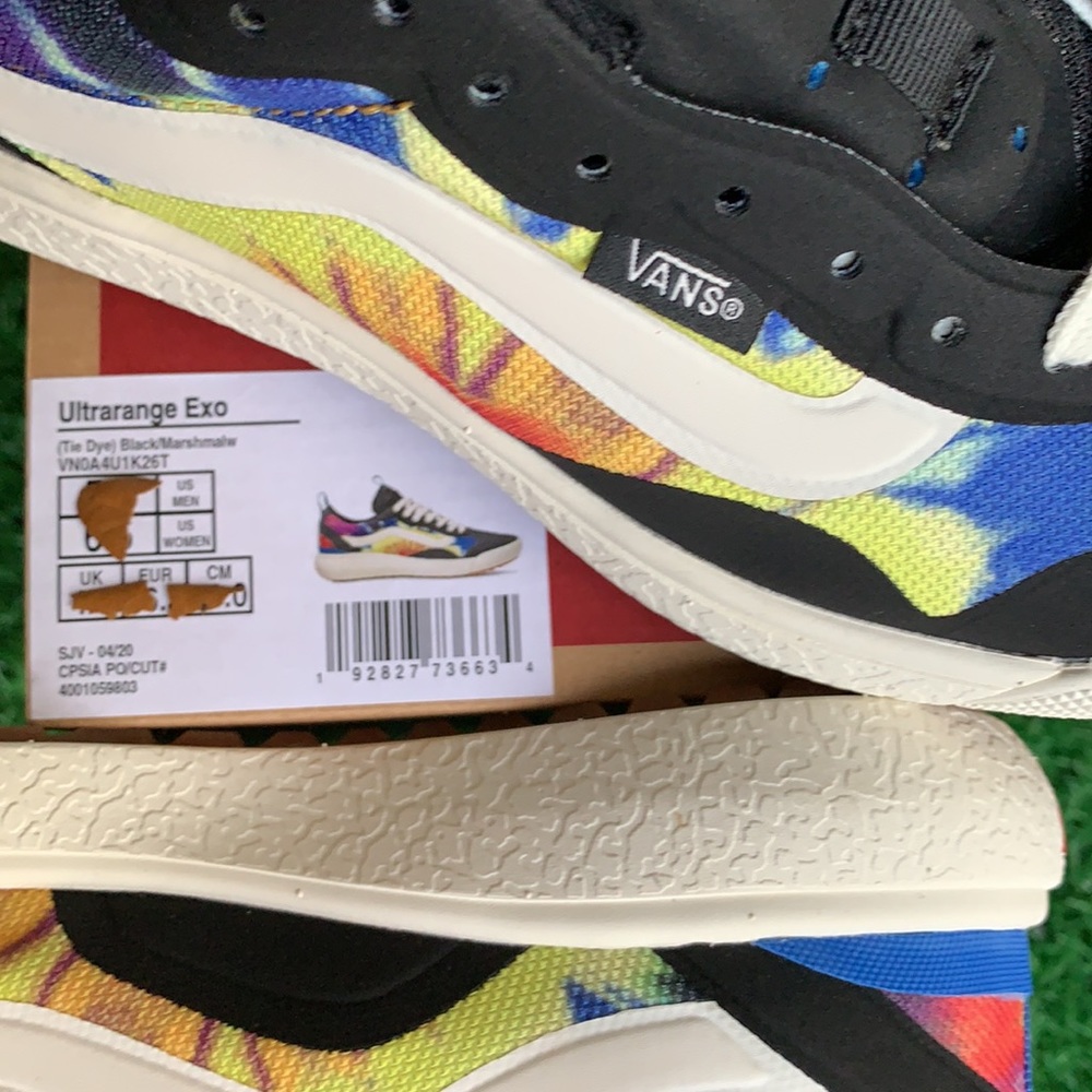 VANS ULTRARANGE EXO TIE DYE Black/Marshmallow WMNS - Picture 17 of 17